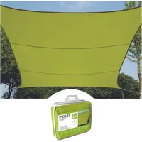 Perel Sonnensegel, 5 x 5 m, 160 g/m2, Polyester,