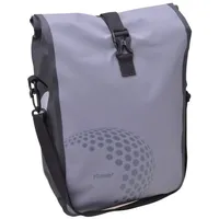 Filmer Gepäckträger-Fahrradtasche wasserdicht Einkaufstasche Gepäckträgertasche, Farbe:grau