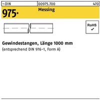 REIDL DIN 975 Gewindestange VG M18x1000 Messing blank