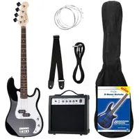 Rocktile Groover's Pack PB E-Bass Komplettset Schwarz (Verstärker, Tasche,