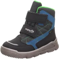 Superfit Jungen MARS warm gefütterte Gore-Tex Stiefel, GRAU/GRÜN 2010