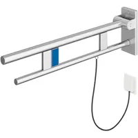 Hewi System 900 Haltegriff Stützklappgriff Edelstahl matt 900 mm