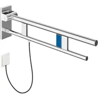 Hewi System 900 Haltegriff Stützklappgriff links 700 mm chrom