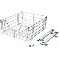 Basera® Schrankauszug Teleskopschublade zum Nachrüsten 50 cm