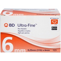 ToRa Pharma GmbH BD ULTRA-FINE Pen-Nadeln 6mm 31 G