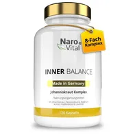 NaroVital Inner Balance Johanniskraut Komplex Kapseln hochdosiert - Anti