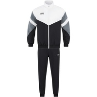Jako Retro Freizeitanzug Herren 817 schwarz/weiß/steingrau XXL