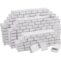 VBS XXL 200er-Pack Streichholzschachteln 5x3,5x1,5cm, blanko, weiß, Schachteln, Pappschachteln,