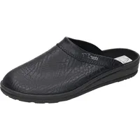 Manitu-Home Pantoffeln, Schwarz (schwarz Sky schwarz), 44 EU (9.5