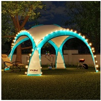 Swing&Harmonie Swing&Harmonie® LED Event Pavillon XXL DomeShelter 450cm Garten