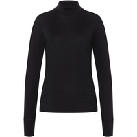 Super.natural Tundra175 Turtleneck Langarm-t-shirt - Jet Black - S