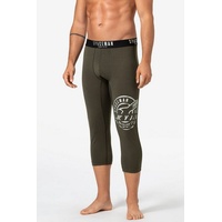 Super.natural M SPACE175 Tight 3/4 black ink/silver (Y44) XXL