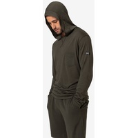 Super.natural Herren Summer Hoodie (Größe M, oliv)