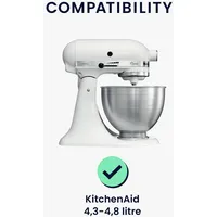 Kwmobile Hülle aus Leinen kompatibel mit KitchenAid 4,3-4,8 liter