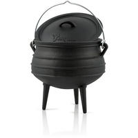 BBQ-Toro Dutch Oven 8 l Gusseisen schwarz