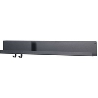 Muuto Folded Wandregal, 96 x 13 cm, schwarz