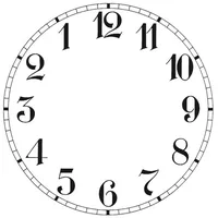 Selva Zifferblatt für Rückwärtsläufer-Uhren, aus Aluminium, Weiß lackiert