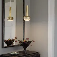 Louis Poulsen VL 56 Pendelleuchte, Polished brass