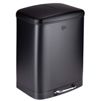 Dirt Devil Tretmülleimer 2 x 12L Mülleimer 2 Fächer