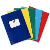 Oxford 5 OXFORD Heftumschläge farbsortiert Kunststoff DIN A5