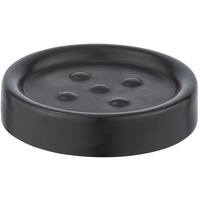 Wenko Seifenschale POLARIS, Schwarz matt Ø Keramik, - Ø