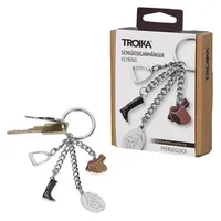 Troika TROIKA® Schlüsselanhänger PFERDEGLÜCK braun
