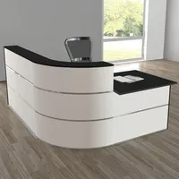 Kerkmann Theke Cento 4 BxT 180x195cm weiß/anthrazit