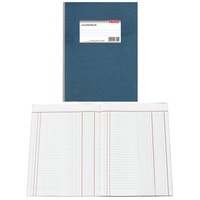 Herlitz Geschäftsbuch A4 liniert 96 Blatt 2 Spalten