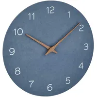 TFA Analoge Wanduhr 29,7 cm 60.3054.06 taubenblau