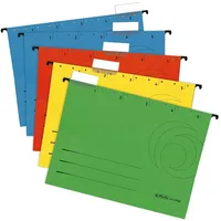 Herlitz 5 Herlitz Hängemappen/DIN A4 / Kraftkarton 230g/m2 /