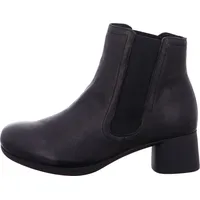 THINK! NANI Leder gefütterte nachhaltige Stiefelette, 0000 Schwarz 39