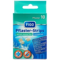 Figo Pflaster-Strips, extrem wasserfest 1 Packung = 10 Stück