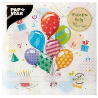 Papstar Servietten »Fete« mehrfarbig, 40x40 cm,