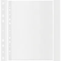 Esselte Prospekthüllen DIN A4 transparent genarbt 0,07 mm, 100