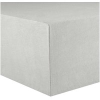 CELINATEX Jersey Spannbettlaken Lucina für Kids 60x120-70x140cm Silber grau