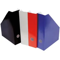 Herlitz Stehsammler A4 farbig sortiert 5er Wellpappe Rückenbreite 7cm