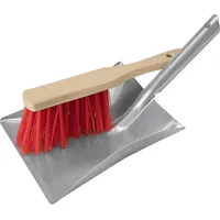 Nölle Profi Brush Nölle Kehrgarnitur silber Metall