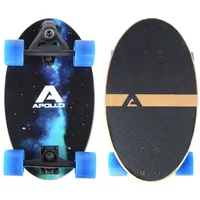 Apollo Mini-Longboard | Praktischer Cruiser für Pendler blau 43,2