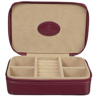 Windrose Schmuckschatulle Merino CharmBox S Red
