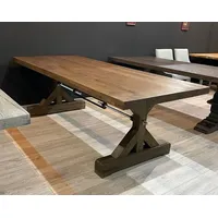 Casa Padrino Landhausstil Esstisch Braun 240 x 100 x