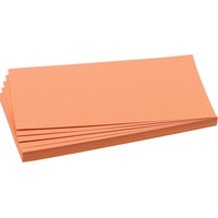 Franken Moderationskarten orange 9,5 x 20,5 cm