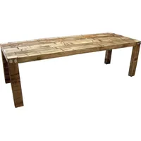 Casa Padrino Massivholz Esstisch Pinie Massiv 200cm - Schwere