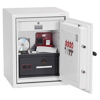 Phoenix Tresor Data Combi mit Feuerschutz signalweiß 50,0 x