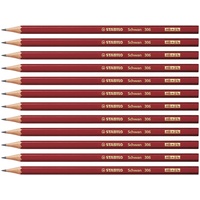 Stabilo Schwan Bleistifte HB rot, 12 St.