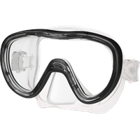 Tusa Tauchmaske Kleio II - Transparent Black