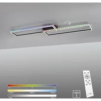 Selltec LED Deckenleuchte, dimmbar, Fernbedienung Schlafzimmer,