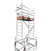 Altec Gerüst Rollfix 400 Arbeitshöhe 4m, Standardtraverse mit höhenverstellbaren