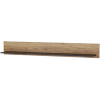 Quartier Wandboard BROLO 167 x 22 cm - Eiche,