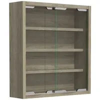 VCM Glasvitrine hängend Vitrine Glas mit ESG-Sicherheitsglas Maße: H.