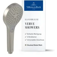 Villeroy & Boch Verve Showers Handbrause 3 Strahlarten, TVS10900100064